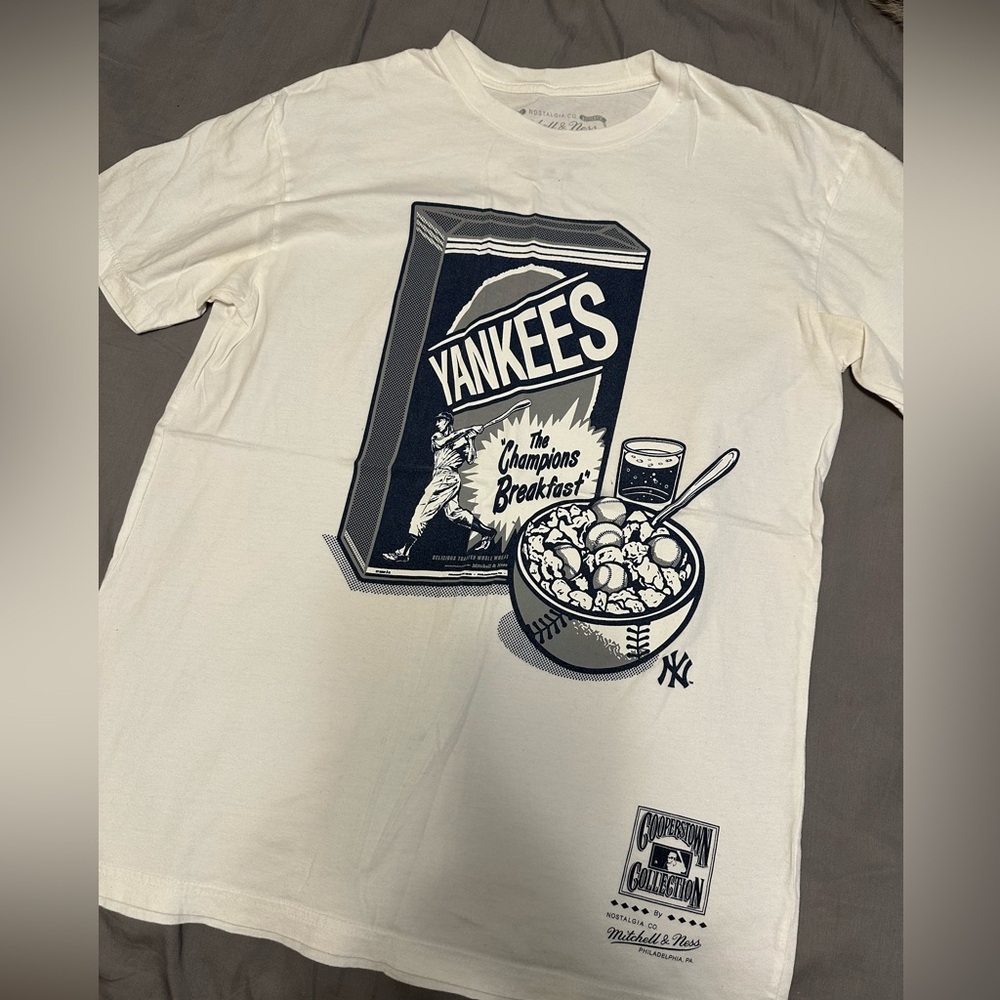 Mitchell & Ness White T-Shirt
